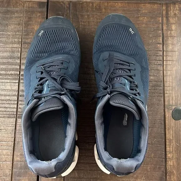 On Cloud Men's Running Midnight Navy Sneakers Size: 11.5 - Picture 11 of 12